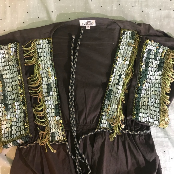 LOTTA STENSSON NYC Beyonce Beaded Gypsy Kimono - Picture 6 of 7